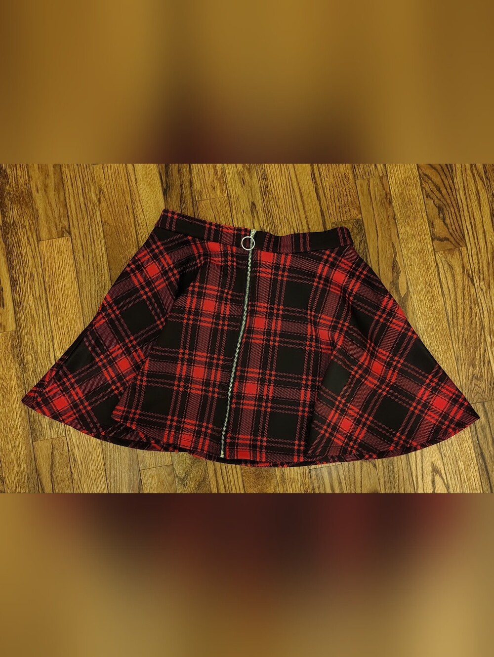 Hot Topic Skater Skirt Red